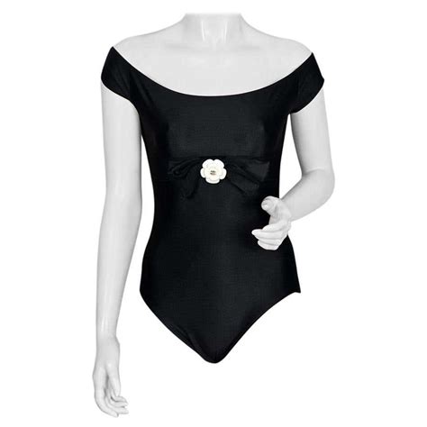 chanel bodysuit black and white|vintage chanel suit.